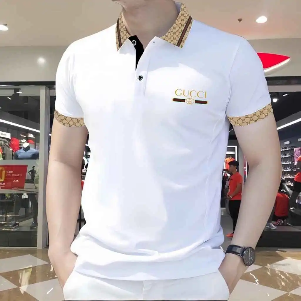 সুপার প্রিমিয়াম সাদা পোলো টি-শার্ট – PK Cotton